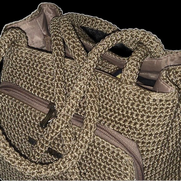 Vintage-style Studio 1010 woven crochet bag - Picture 2 of 6